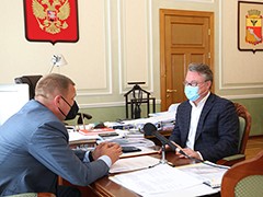 Мэр Вадим Кстенин встретился с руководителем &laquo;Молодежки ОНФ&raquo; Игорем Кастюкевичем