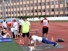 Готовность к труду и обороне продемонстрировали муниципальные служащие в канун Дня физкультурника