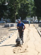 В городе продолжается благоустройство общественных пространств, за которые голосовали воронежцы