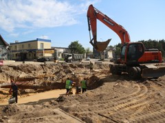 В Воронеже продолжается строительство автодороги, которая свяжет микрорайоны Тенистый и Гардарика с проспектом Патриотов