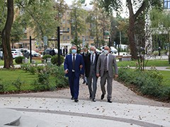 Глава Воронежа Вадим Кстенин принял участие в открытии нового многофункционального центра восстановительной медицины