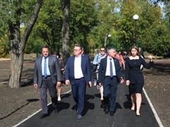 Основные работы по благоустройству парка &laquo;Мостозавода&raquo; завершены