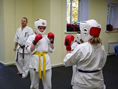 Юные каратисты Воронежа получили новый спортивный зал