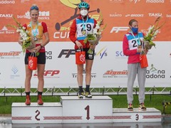 Воронежская спортсменка завоевала 2 бронзовые медали на третьем этапе Кубка мира по лыжероллерам