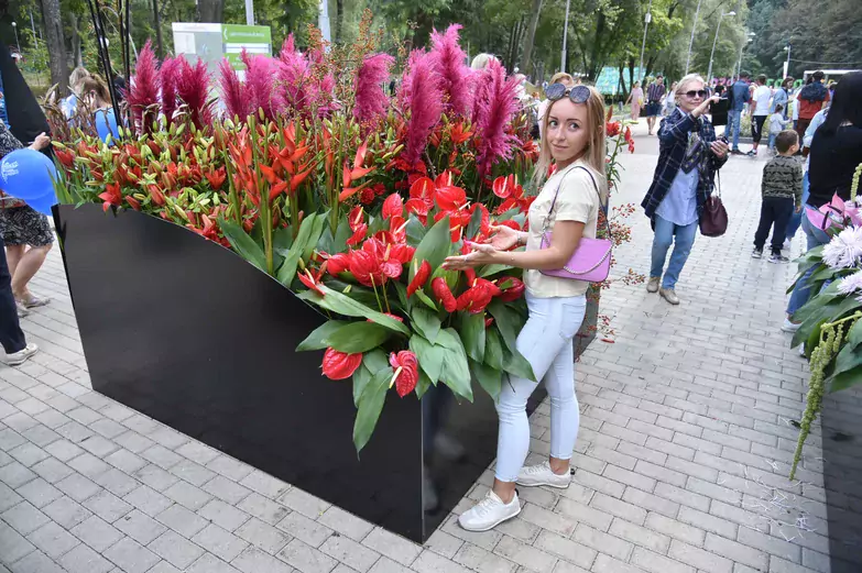 На &laquo;Городе-саде&raquo; воронежцам показали взлетающий дом и мост-хижину