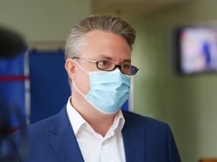 Мэр Вадим Кстенин принял участие в голосовании на выборах депутатов Государственной Думы