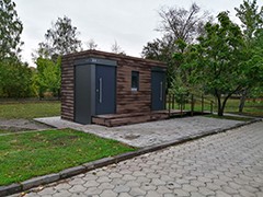 В Воронеже продолжается реализация проекта по установке нестационарных торговых объектов с автономными туалетными модулями