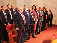 Мэр Вадим Кстенин принял участие в совете директоров и поздравил с юбилеем АО &laquo;Электросигнал&raquo;