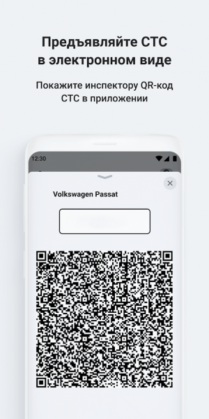 Госуслуги.Авто: СТС сотрудникам ГИБДД теперь можно показывать в электронном виде