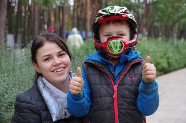 Маленькие чемпионы. В воронежском парке &laquo;Дельфин&raquo; прошли гонки на беговелах и велосипедах