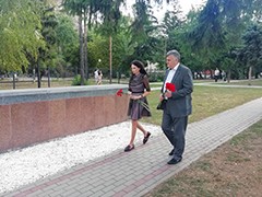 В Коминтерновском районе почтили память героя Великой Отечественной войны