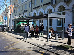 В Воронеже продолжается модернизация остановочных комплексов