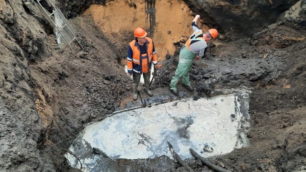 Для устранения аварии на улице Беговой в Воронеже воду отключили еще в ряде домов