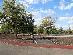 Основные работы по благоустройству парка &laquo;Мостозавода&raquo; завершены