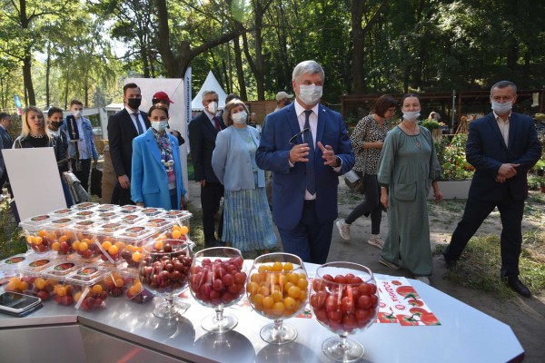 Воронежский губернатор открыл фестиваль &laquo;Город-сад&raquo; в Центральном парке