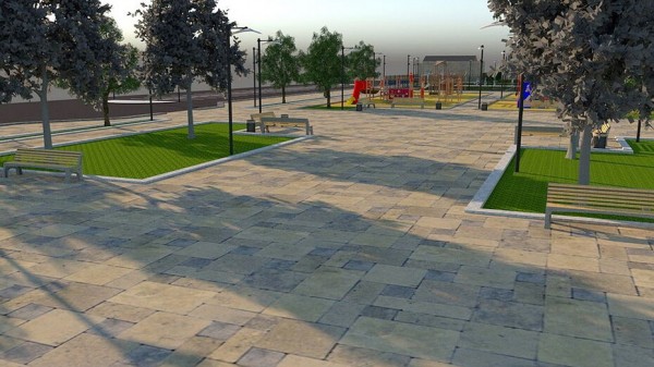 Мэрия Воронежа рассказала о ходе благоустройства сквера &laquo;Мирный&raquo; при поддержке губернатора