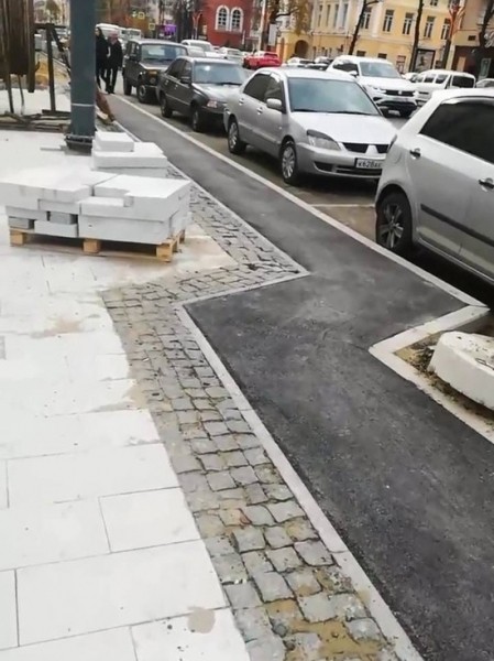 Недостатки велодорожки на проспекте Революции возмутили воронежцев