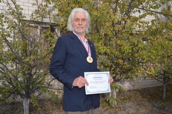 Могучий Кучин. 79-летний житель Воронежской области получил знак ГТО в 4-й раз подряд