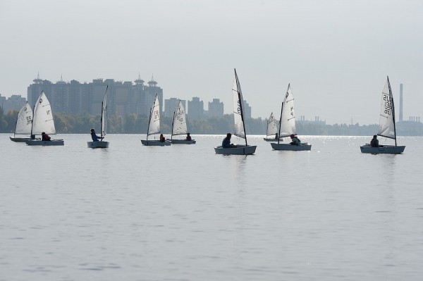 Ветреные ребята. В Воронеже прошли соревнования Кубка области по парусному спорту
