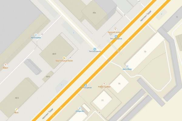 В Воронеже на 100 м перенесут остановку &laquo;Текстильщиков&raquo; на проспекте Труда