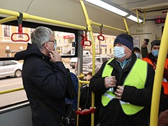 В Воронеже продолжаются ежедневные усиленные рейды по соблюдению масочного режима