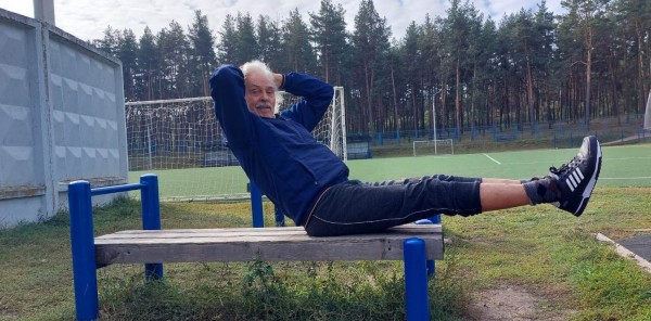 Могучий Кучин. 79-летний житель Воронежской области получил знак ГТО в 4-й раз подряд