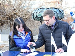 Котенок с улицы Лизюкова передаст адресатам &laquo;Привет из Воронежа&raquo;