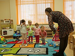 Новый детский сад на Артамонова начал приём детей