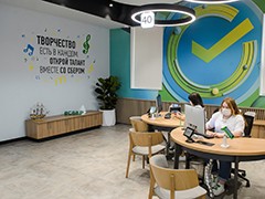 Глава Воронежа Вадим Кстенин принял участие в открытии первого в регионе флагманского офиса Сбера