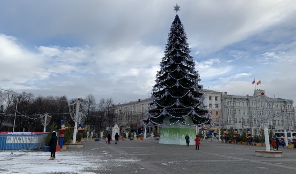 В Воронеже ёлку на площади Ленина установят до 25 декабря и обещают мероприятие