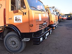 В Воронеже коммунальная техника готова к работе в зимний период