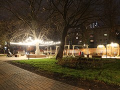 Завершилась реконструкция Никитинского сквера