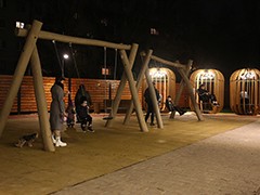 Завершилась реконструкция Никитинского сквера