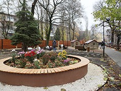 Завершилась реконструкция Никитинского сквера