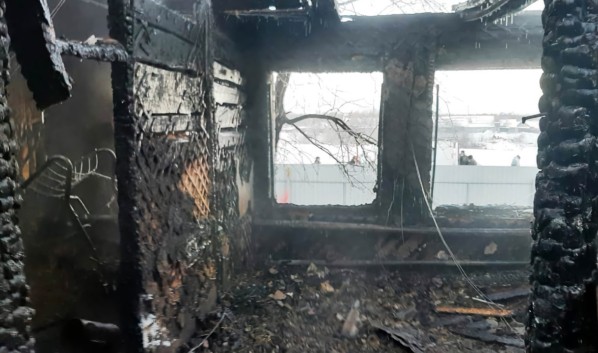 В Воронежской области отец с дочерью сгорели в доме во время пожара