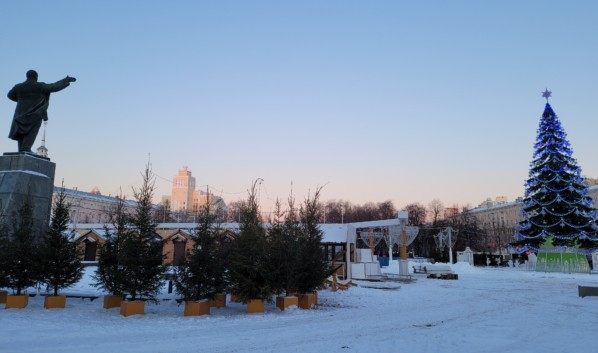 Какие автобусы и как будут ходить в ночь на 1 января 2022 года в центре Воронежа