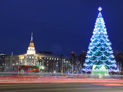 Воронеж готовится к новогодним и рождественским праздникам