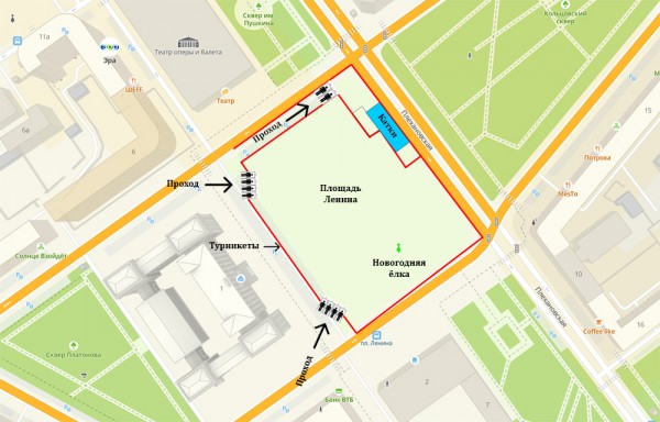 Какие автобусы и как будут ходить в ночь на 1 января 2022 года в центре Воронежа