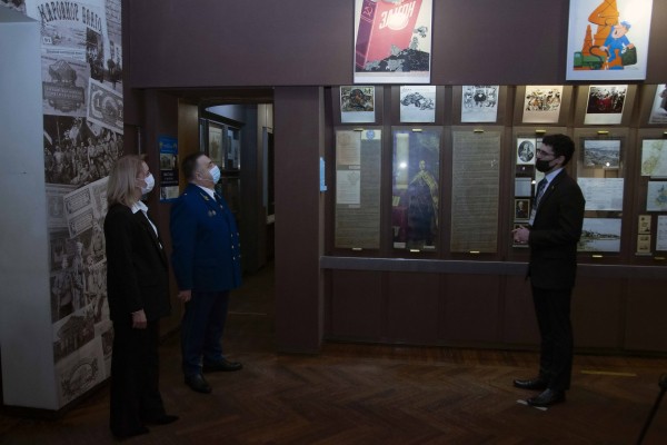 Заметка Николая I и форма прокурора ХIХ века. В Воронеже открылась выставка к 300-летию прокуратуры