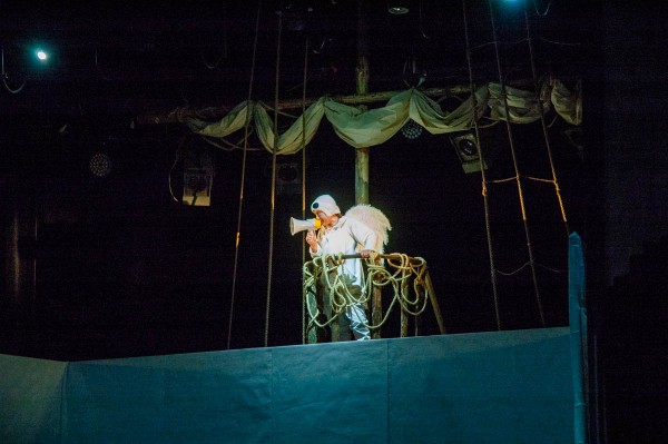 Голубь ex machina. В воронежском ТЮЗе представили спектакль о всемирном потопе