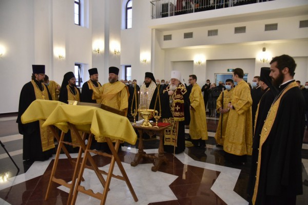 Воронежской области подарили Духовно-просветительский центр &laquo;Рождество Пресвятой Богородицы&raquo;