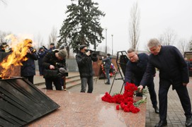 В Воронеже почтили память Героев Отечества