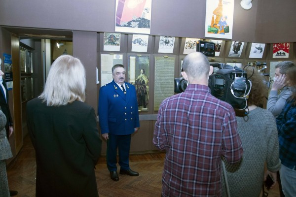 Заметка Николая I и форма прокурора ХIХ века. В Воронеже открылась выставка к 300-летию прокуратуры