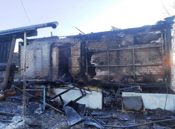 В Воронежской области отец с дочерью сгорели в доме во время пожара
