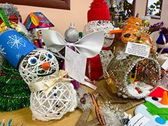 В Левобережном районе завершился конкурс &laquo;Украшения для новогодней елки&raquo;