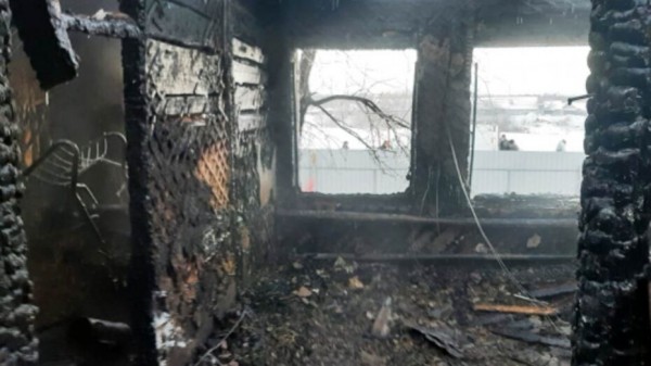 Отец и дочь погибли на пожаре в Воронежской области