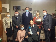 В Воронеже отмечают юбилеи ветераны Великой Отечественной войны