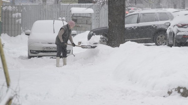 Непрерывные снегопады пройдут в выходные в Воронеже