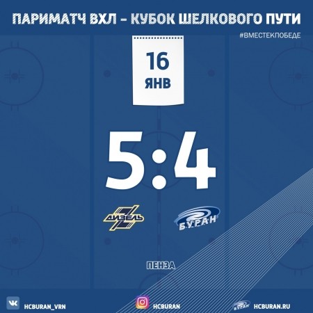 Обидное поражение в Пензе Ко всем новостям