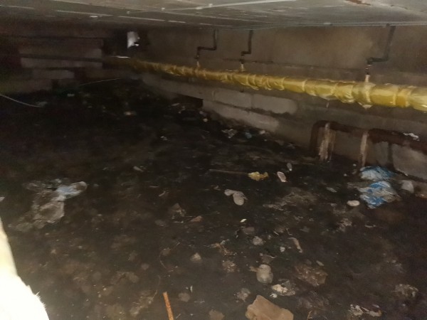 В Воронеже у жителей дома на улице Туполева из-за вони даже слезятся глаза